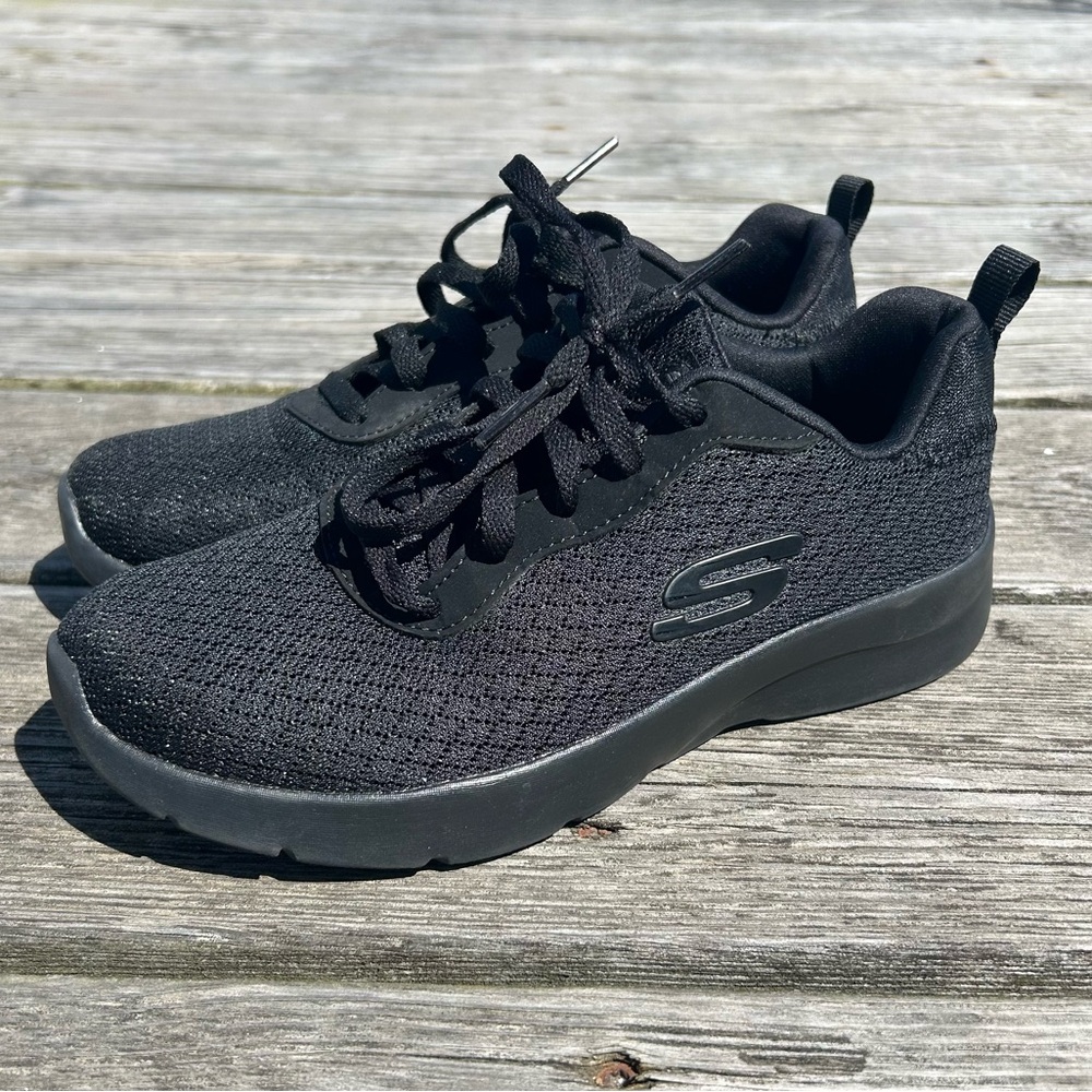 Sketchers All Black Memory Foam Sneakers